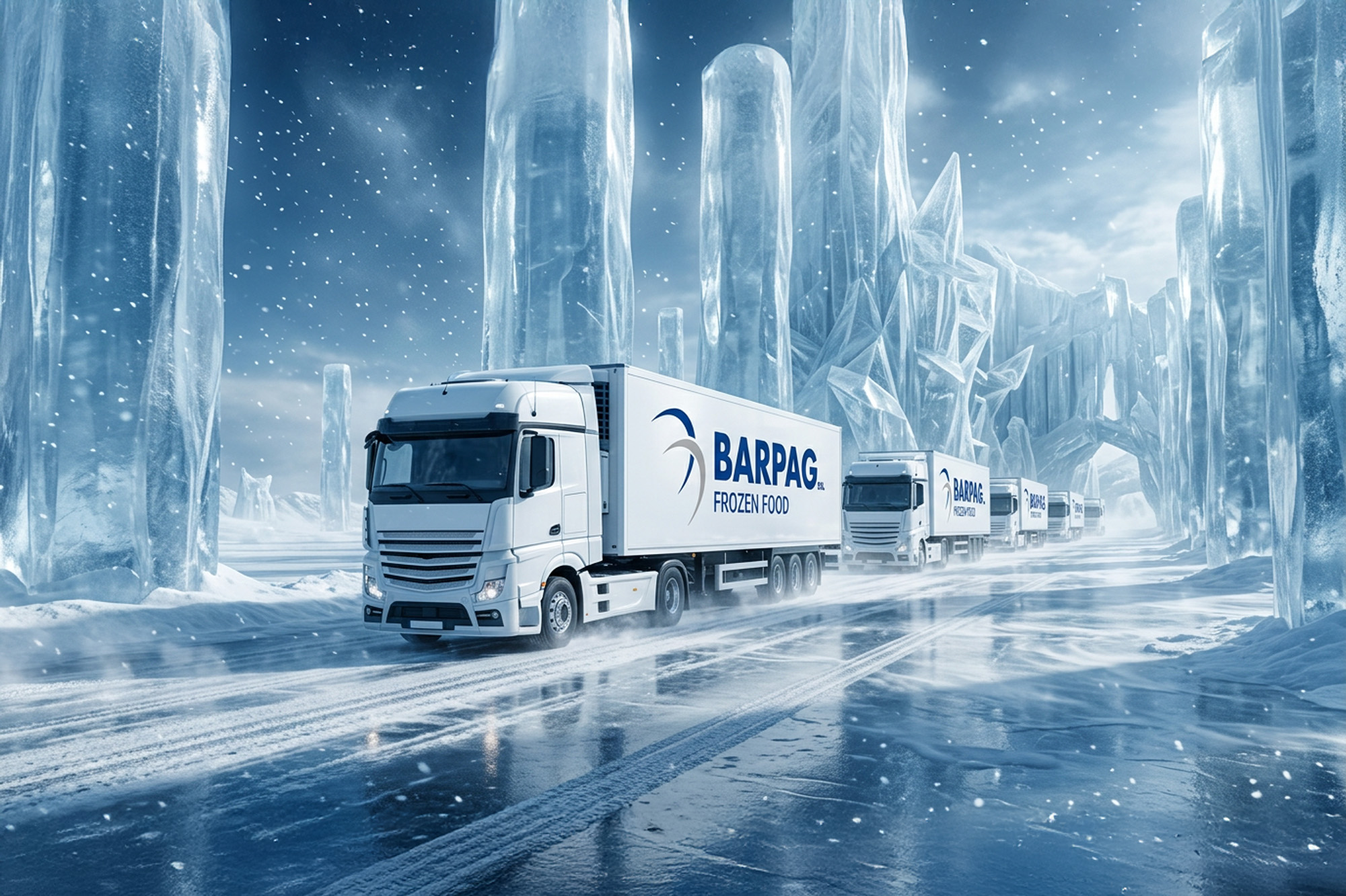 Barpag Frozen Food — flotta di trasporto refrigerato